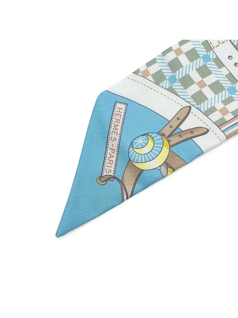 Hermes Scarf Twilly Carriage Transition les Voitures Nouvelles Silk SS